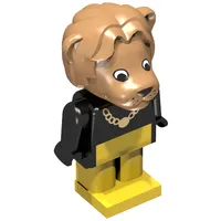 Fabuland Figure, Lionel Lion, Necklace
