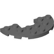 Plate Round Half 3 x 6 with 1 x 2 Cutout