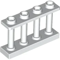 Fence Spindled 1 x 4 x 2 [4 Top Studs]