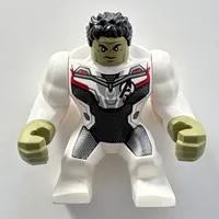 Hulk (Big Fig), White Jumpsuit with Avengers Logo