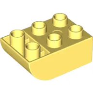 Duplo Brick 2 x 3 with Curved Bottom