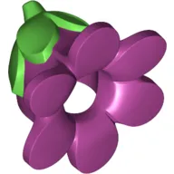 Costume / Mask, Flower with Bright Green Stem