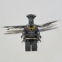 Geonosian Zombie, Dark Bluish Gray, Wings