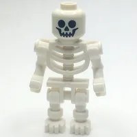 Skeleton, Standard Face, Bent Arms (60115 Torso)