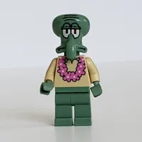 Squidward Tentacles with Lei
