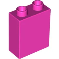 Duplo Brick 1 x 2 x 2 with 'LEGOLAND Live 2009' Print