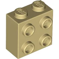 Brick Special 1 x 2 x 1 2/3 with 4 Studs on 1 Side