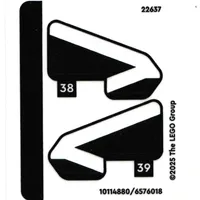 Sticker Sheet 2 for Set 42214-1