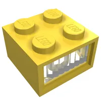 Light Brick 2 x 2 Type 2 - 4.5V [Complete]
