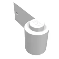 Door 1 x 3 x 1 Left with Red Cross Print