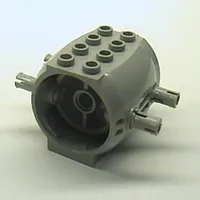 Engine Large with 4 Fixed Rotatable Pins