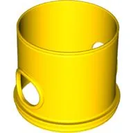 Duplo Ball Tube Straight with Opposing Oval Holes