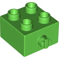 Duplo Brick 2 x 2 Pin on Side