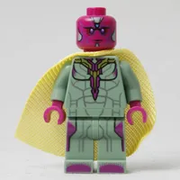 Vision with Infinity Stone on Forehead