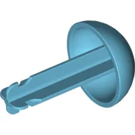 Duplo Cannon Ball 1/2 with Axle Connector and 4 Holes in Top