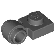 Plate Special 1 x 1 with Clip Light, Bar Hole [Thick Ring]