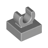 Tile Special 1 x 1 with Clip with Rounded Edges