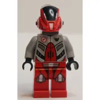 Robot, Red with Neck Bracket