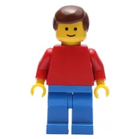 Man - Red Torso, Blue Legs