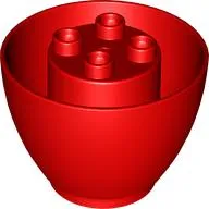 Duplo Cone (Elliptic Paraboloid) 4 x 4 x 2 1/2, Inverted