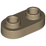 Plate Special 1 x 2 Rounded with 2 Open Studs