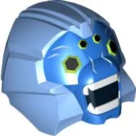 Large Figure Head, Spidermonkey with Blue Face Print