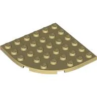 Plate Round Corner 6 x 6