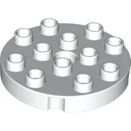 Duplo Plate Round 4 x 4