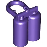 Minifig Neckwear Airtanks with Large Holes