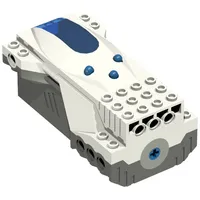 Hub, Micro Scout with Blue Buttons and Dark Gray Base