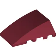 Wedge Curved 4 x 4 No Top Studs