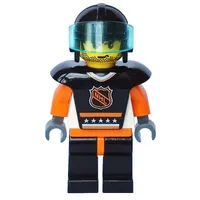 Hockey Player Black Vest #1