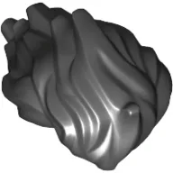 Hair Wavy and Windblown to One Side