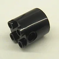 Brick Round 2 x 2 x 2 Robot Body, Axle Holder 'X' Orientation