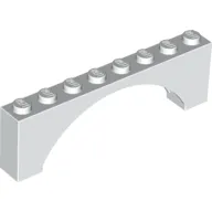 Brick Arch 1 x 8 x 2 Raised