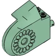 Animal / Creature Body Part, Dinosaur Body Quarter with Pins [Plain]