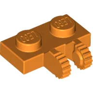 Hinge Plate 1 x 2 Locking with 2 Fingers on Side, 9 Teeth