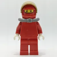 Pit Crew, Red Torso, Red Legs, Ferrari,  Scuba Tank