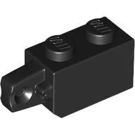 Hinge Brick 1 x 2 Locking with 1 Finger Vertical End