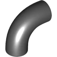 Brick Round 1 x 1 diameter Tube with 90 Degree Elbow (2 x 2 x 1) and Axle Holes (Crossholes) at each end