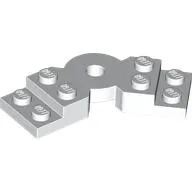 Plate Angled 2 x 2 with Step and Hole in Center