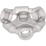 Plate Special 1 x 1 with Stud, 3 Bars and 3 Bar Holes