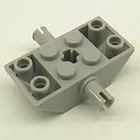 Slope Inverted 45° 4 x 2 Double with Pins and Axle Hole Type 2 [X Opening]