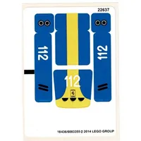 Sticker Sheet for Set 40192-1