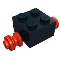 Brick Special 2 x 2 [Red Wheels for Dually Tire]