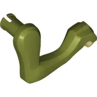 Animal Body Part, Dinosaur, Raptor Arm / Leg, Right, Tan Claws Print