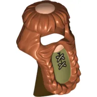 Hair with Beard Braided with Laced Shirt Centre Print