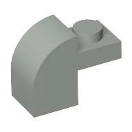 Brick Curved 1 x 2 x 1 1/3 with Curved Top