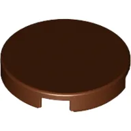 Tile Round 2 x 2 with Bottom Stud Holder
