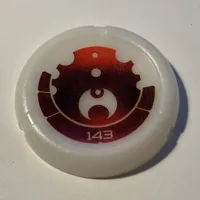 Large Figure Throwing Disc, Kanoka, Ta-Metru 143 Print